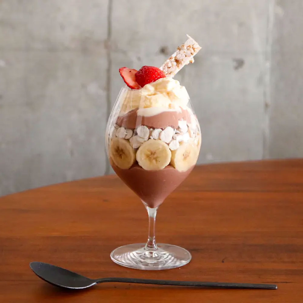 玄米チョコパフェ