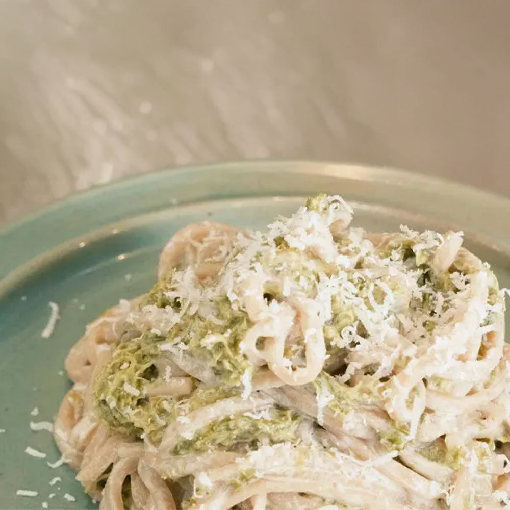 あおさクリーム玄米パスタ