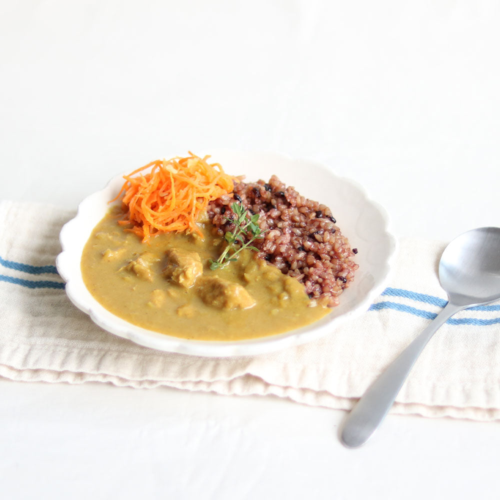 豆乳とレモンのチキンカレー