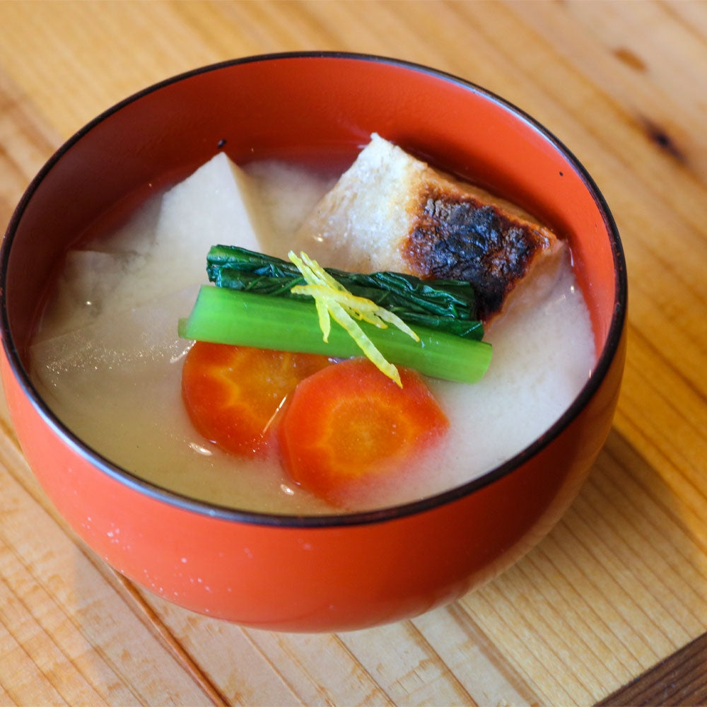 関西風白味噌の玄米お雑煮