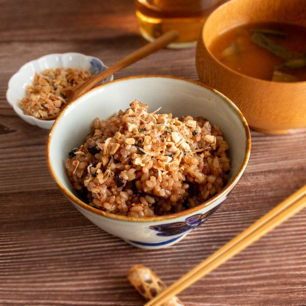 玄米ごはんにぴったり