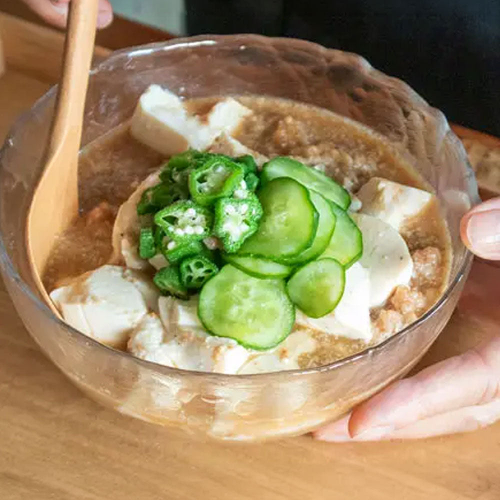 くずし豆腐の玄米冷や汁